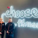 Nicola Denniff-Stather and James Baines of Choose Fitness.