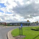 The incident happened outside the Lidl supermarket in Rossington.