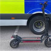 Another police warning has been issued about electric scooters being ridden in public places in Sheffield