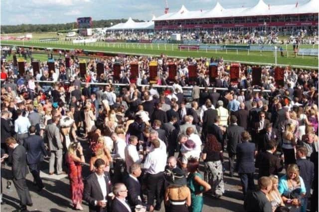 Crowds have flocked back to this year's St Leger Festival.