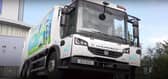 An electric bin lorry similar to the one Doncaster Council are currently trialling