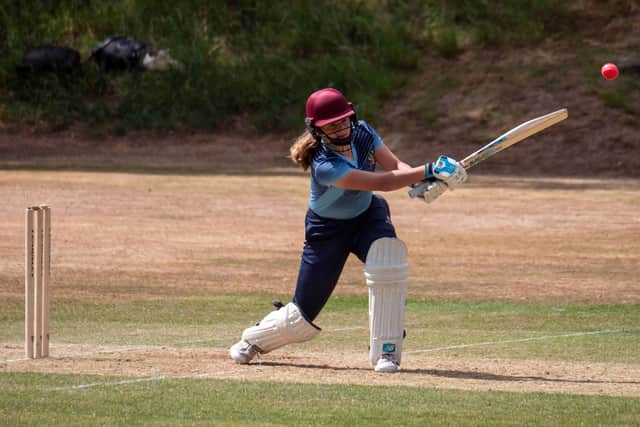 Doncaster cricketer Lucy Randle-Bissell has been selected to join the Northern Diamonds Academy. Photo: Paul Bailey.