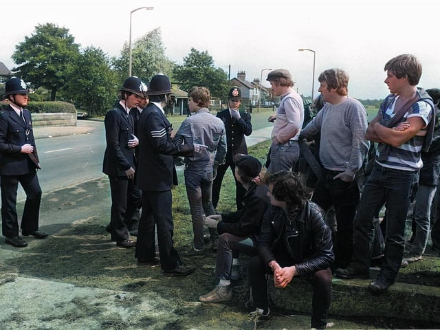 Police were shipped in from around the country to deal with striking miners in Doncaster.