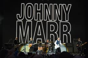 Johnny Marr rocked out the Scarborough Open Air Theatre. (Photo: Cuffe and Taylor).