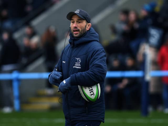 Doncaster Knights director of rugby Steve Boden at a game last month (Picture: Jonathan Gawthorpe)