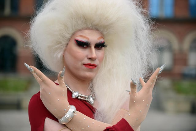 21-year-old Anthony Layton also known as Celeste St Clair was preparing to compete in the final of Miss Drag UK in March.