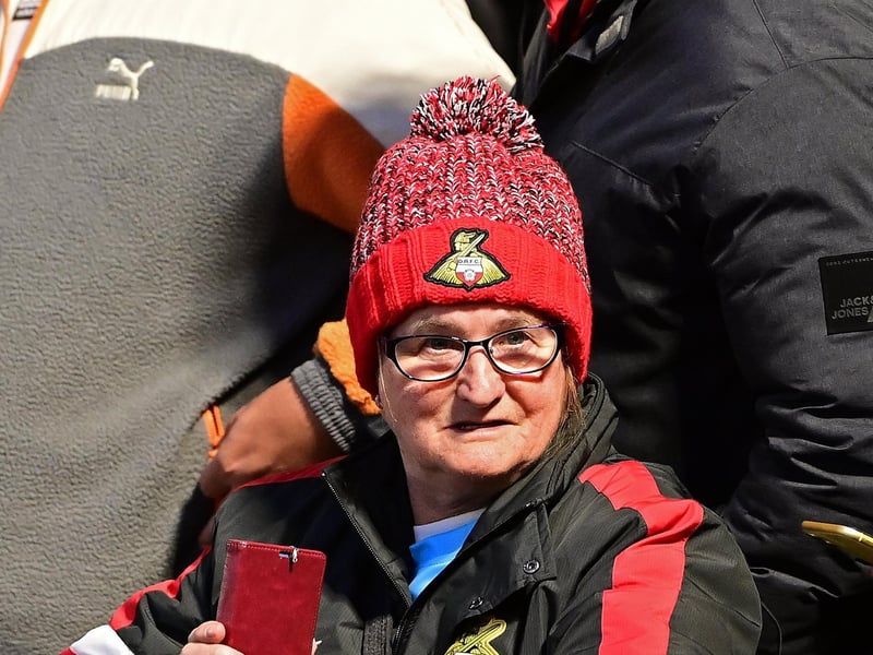 Rovers were backed by a 1,000-plus away following. Picture:Andrew Roe/AHPIX LTD.