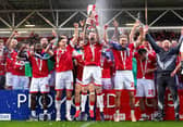 Wrexham are the only side post-Covid to go up from League Two and then up again out of League One. (Photo by Kya Banasko/Getty Images)