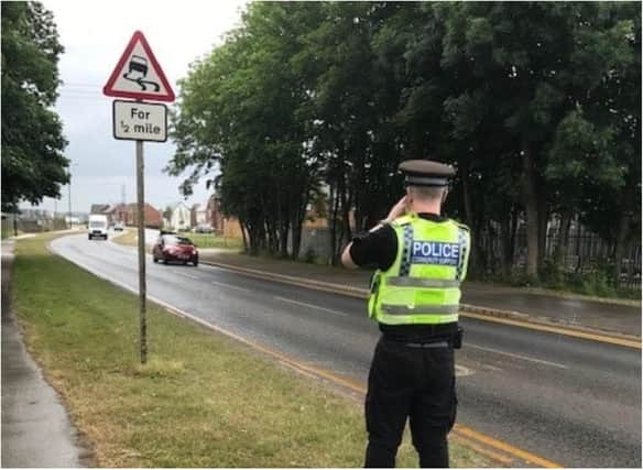 Police clamped down on speeding in Doncaster.