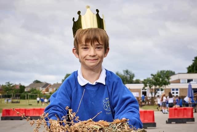 Tickhill St Mary's Church of England Primary and Nursery School - Modern Milkman Compost Heap - Waste Warriors of 2022