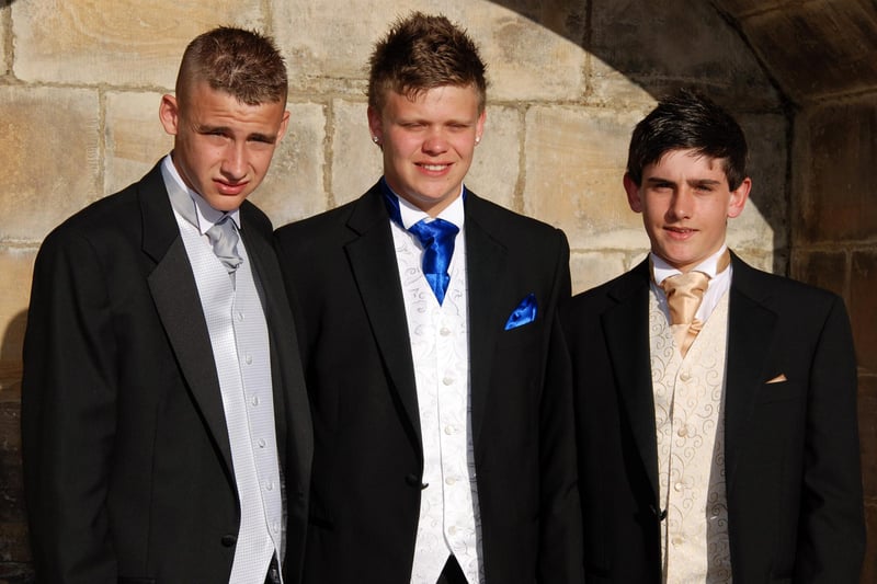 A reminder of the Jarrow School prom in 2010.