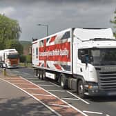 Lorries travelling through Hickleton