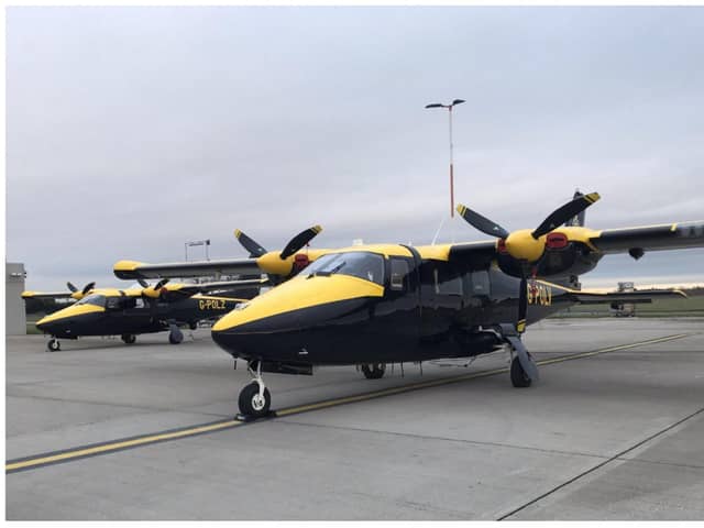 The NPAS fleet has left Doncaster Sheffield Airport.