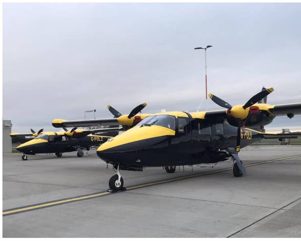 The NPAS fleet has left Doncaster Sheffield Airport.