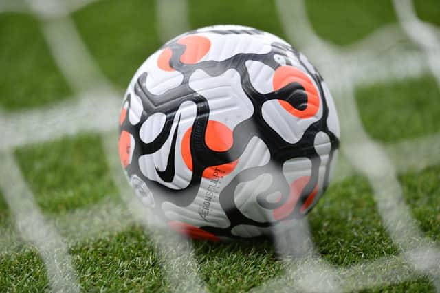 Premier League Nike Flight match ball. (Photo by Nathan Stirk/Getty Images)