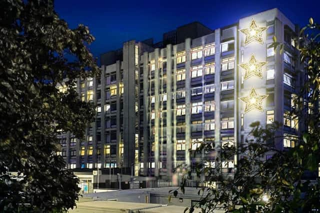 Doncaster hospitals will be lit up with sponsored stars again this Christmas.