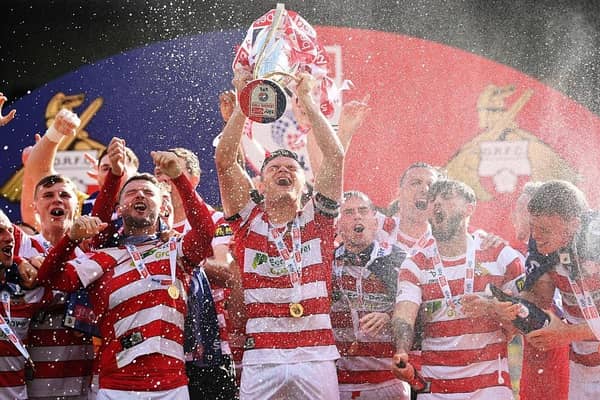 Doncaster Rovers will be looking to continue their momentum after winning League Two last season.