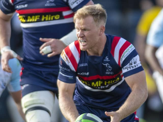 Doncaster Knights' Alex Dolly. (Picture: Tony Johnson)