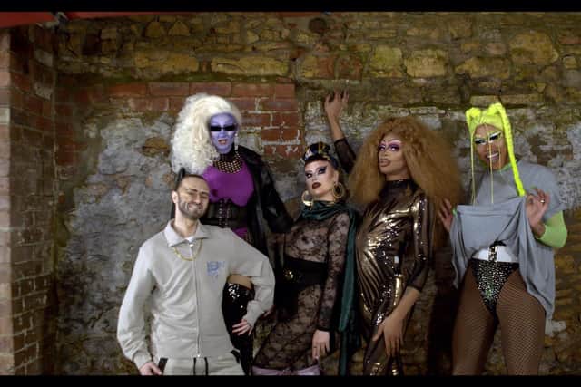 Pictured (left to right) Donny Lad, Anna Phoria, BiPolar Abdul, Miss Naomi Carter and Eboni White​​​​​​​​​​​​​​​​​​​​​​​​​​​​​​​​​​​​​​​​​​​​​​​​​​​​​​​​