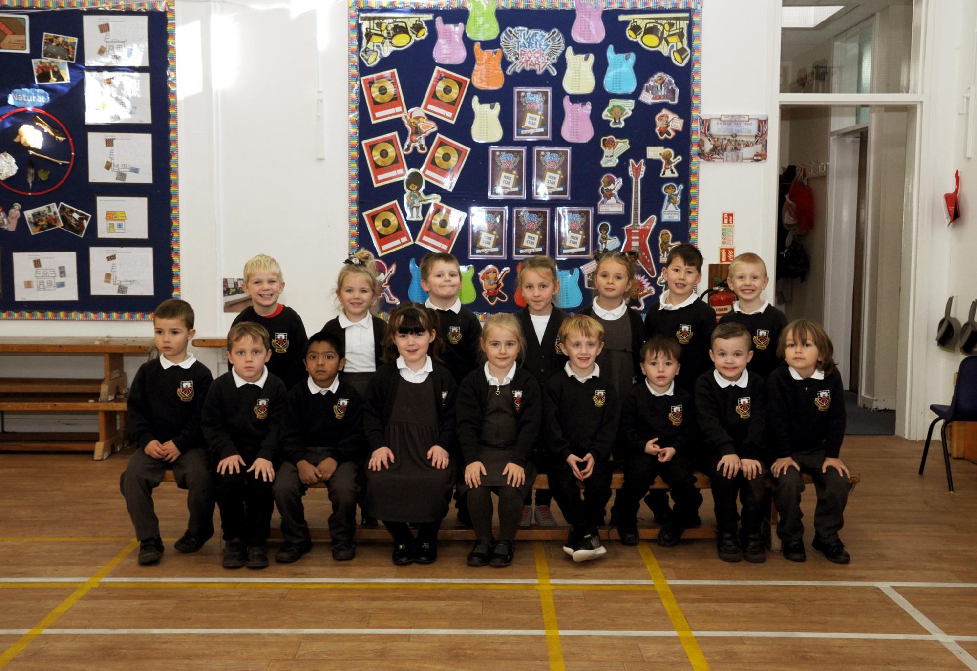 Blue Butterflies Class at Morelands Primary School in Crookhorn Lane, Waterlooville.