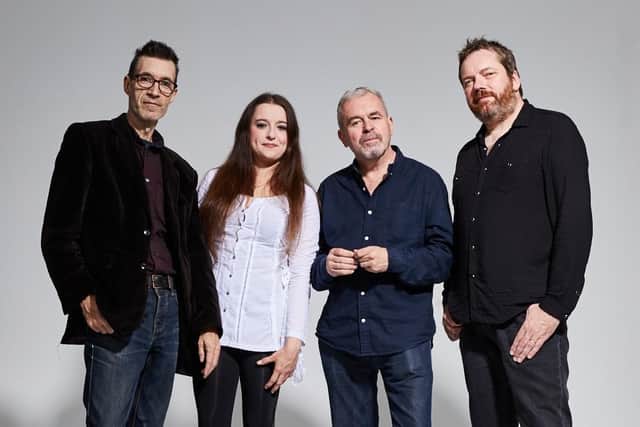 Sunbirds band (From left to right): Marc Parnell, Laura Wilcockson, Dave Hemingway and Phil Barton.