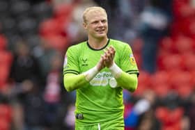 Doncaster Rovers keeper Jonathan Mitchell.