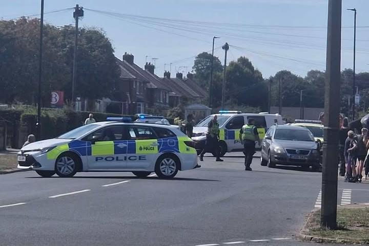 Man arrested on drink and drugs charges after crash shuts Doncaster road