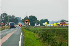 Emergency services have been at the scene of the incident at Low Levels Bank. (Photo: Lesley Pickersgill).