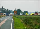 Emergency services have been at the scene of the incident at Low Levels Bank. (Photo: Lesley Pickersgill).