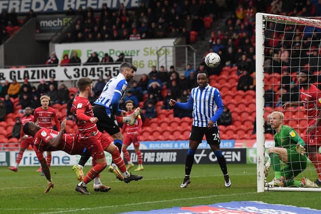 Callum Paterson equalises for Sheffield Wednesday.