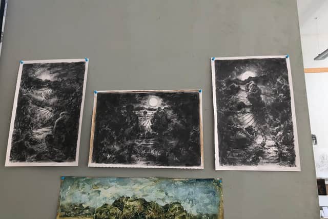 These sketches are based of High Melton and Barnburgh.