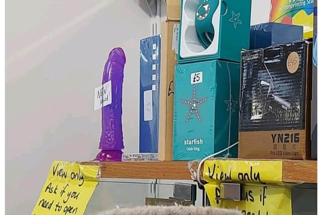 The sex toys were reportedly found on sale at a Doncaster city centre charity shop (Photo: Facebook).