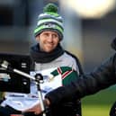 Kevin Sinfeld (right) who has raised millions of pounds for Motor Neurone Disease charities in honour of his former team-mate Rob Burrow, is coming to Doncaster.
