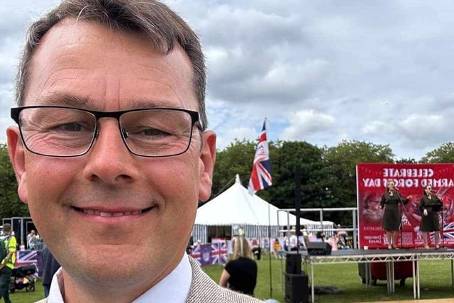Conservative parliamentary candidate Nick Fletcher was among those in attendance.