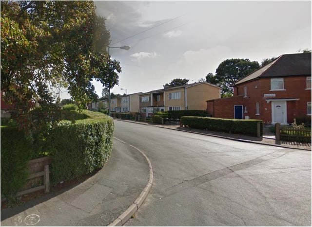 Shots were fired at a house in Exeter Road, Wheatley.