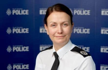 Lauren Poultney, Deputy Chief Constable of South Yorkshire Police.