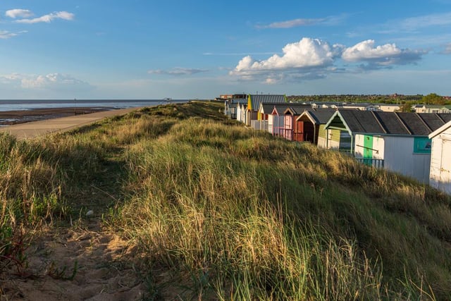 Home to golden sands, dunes and a beach hut lined promenade, this west facing beach offers views across The Wash towards Lincolnshire and is popular among dog walkers thanks to a lack of restrictions.