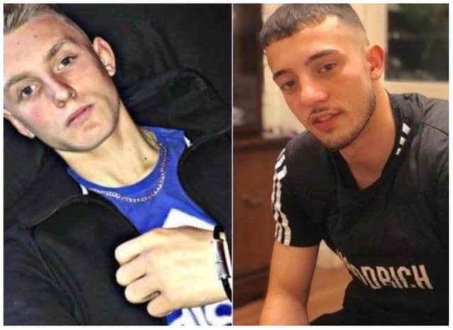 Ryan Theobald and Janis Kozlovskis were stabbed to death in Doncaster earlier this year.