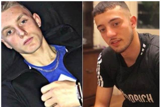 Ryan Theobald and Janis Kozlovskis were stabbed to death in Doncaster earlier this year.
