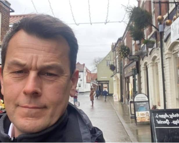 The photo landed Don Valley Tory MP Nick Fletcher in hot water.