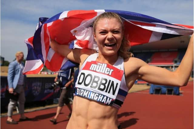 Beth Dobbin will be celebrating her Tokyo achievements back in Doncaster.