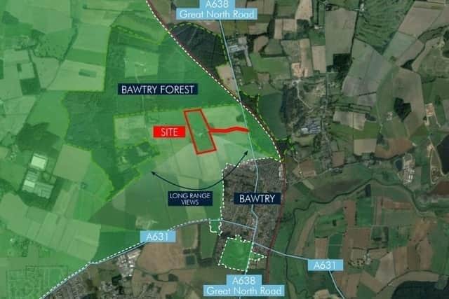 The hub would be located on land north of Martin Grange Farm in Bawtry.