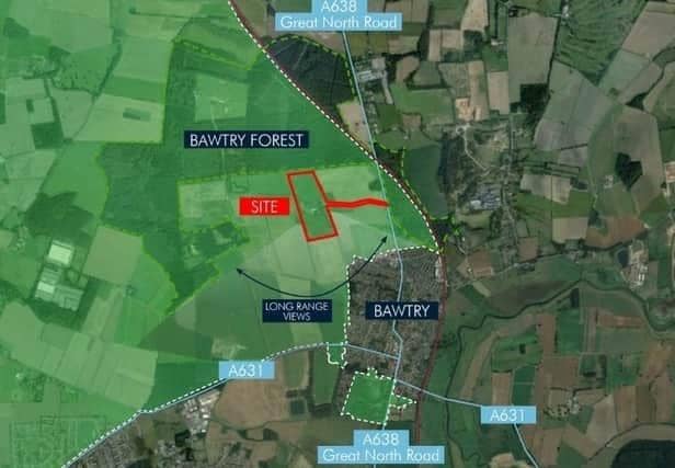 The hub would be located on land north of Martin Grange Farm in Bawtry.