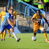 Mitchell Rose in action for Mansfield Town. Photo: Chris Holloway