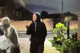 Police have issued CCTV of the two men they want to question.