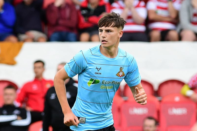 Young centre-half made his breakthrough in a couple of EFL Trophy matches and was then awarded a two-year contract which comes into force this summer.