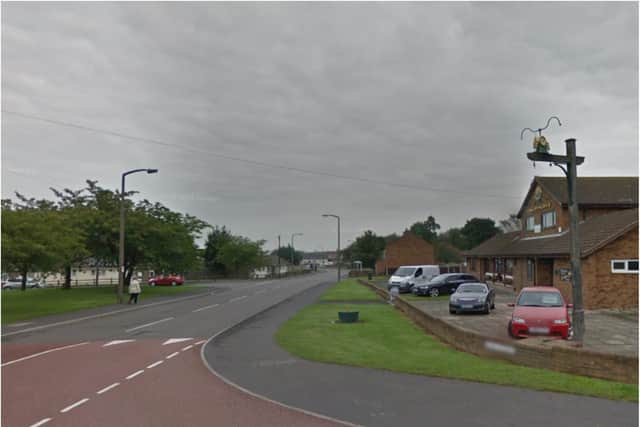 Radburn Roaad in Rossington was sealed off following a serious incident this morning.
