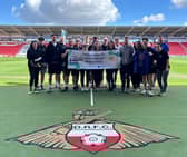 Bubble Design reach the halfway mark at the Eco-Power Stadium in Doncaster