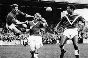 Munich air disaster hero Harry Gregg, left, made 99 appearances for Doncaster Rovers before joining Manchester United.