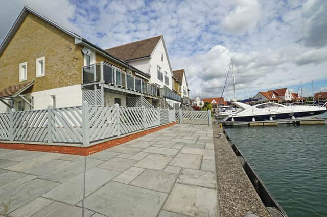 This house in Bryher Island, Port Solent, is one of the most expensive homes on sale in Portsmouth right now.